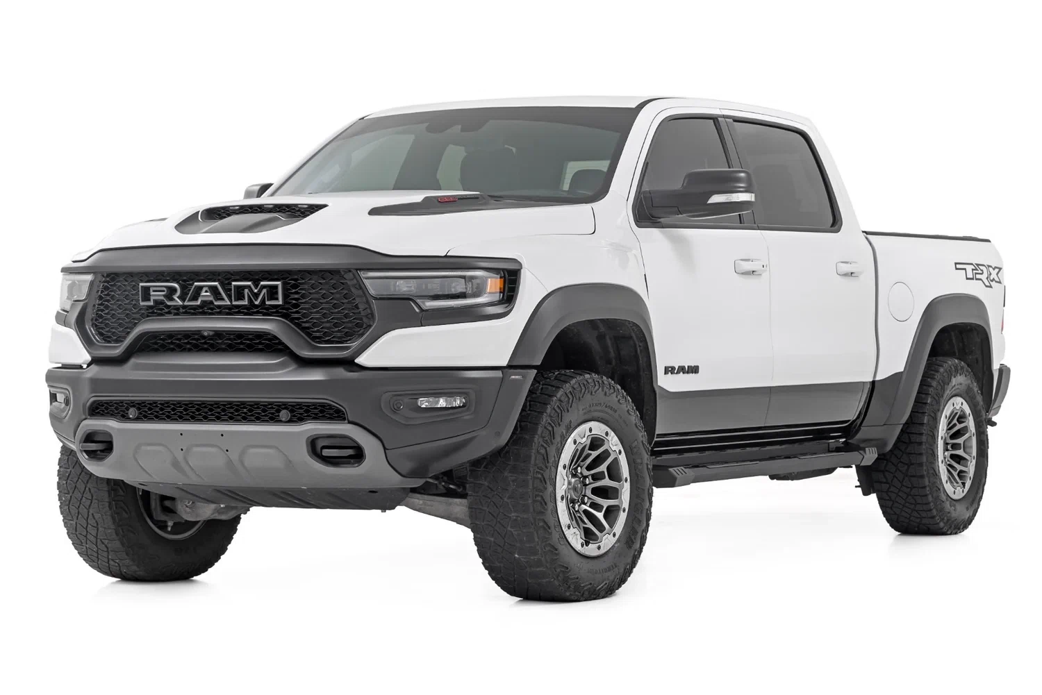 Fits Ram 1500(19-25) HD2 Aluminum Running Boards Crew Cab SRB01950A